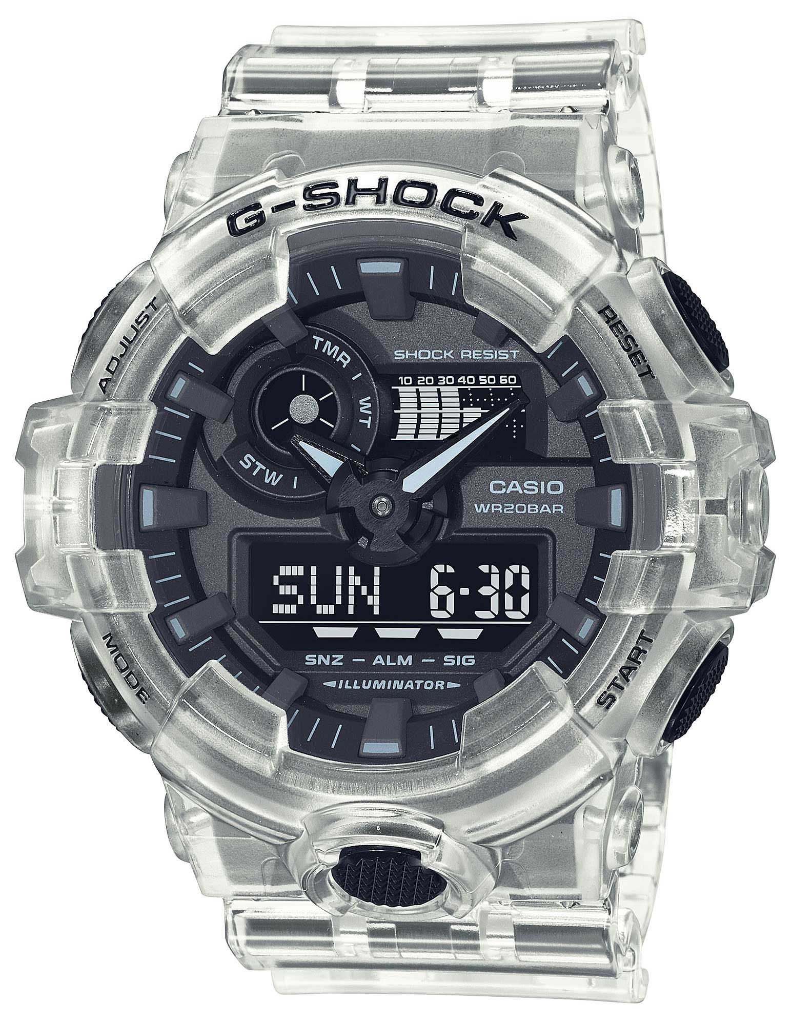 G-Shock Armbanduhr GA-700SKE-7AER transparent