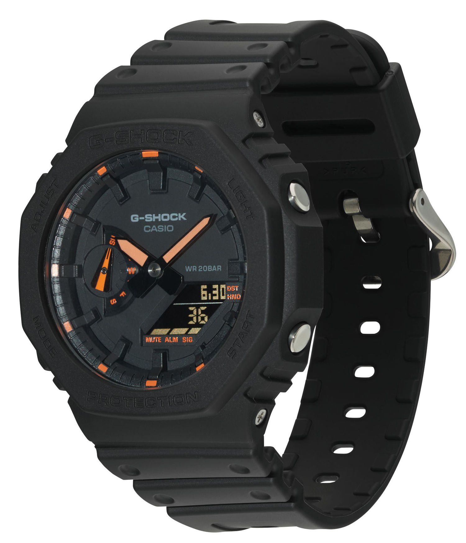 Casio G-Shock Uhr GA-2100-1A4ER Armbanduhr