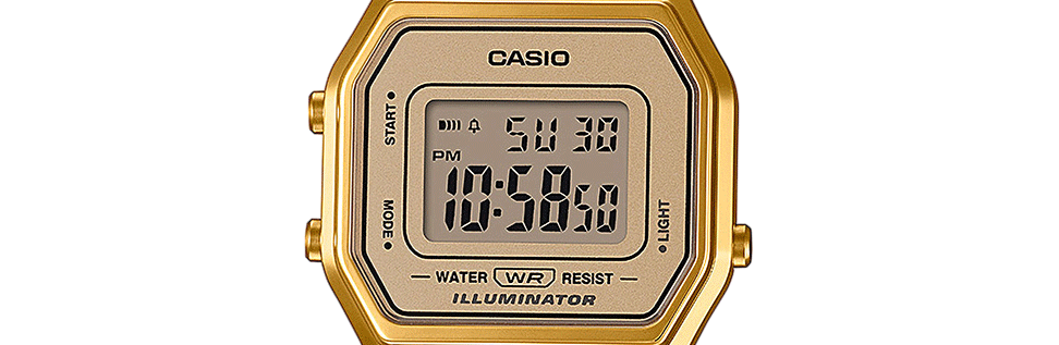 Casio Damenuhr Vintage Armbanduhr LA680WEGA-9ER